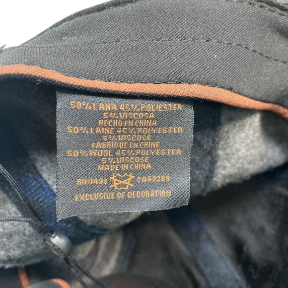 New Era EK Collection NY Jets NFL Wool Blend Baseball Cap Gray & Navy New Size S - Picture 10 of 11